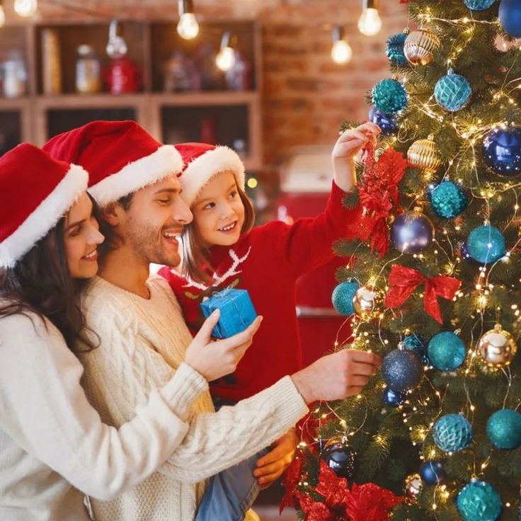 Relaxdays Weihnachtskugeln im 110er Set – Bild 3