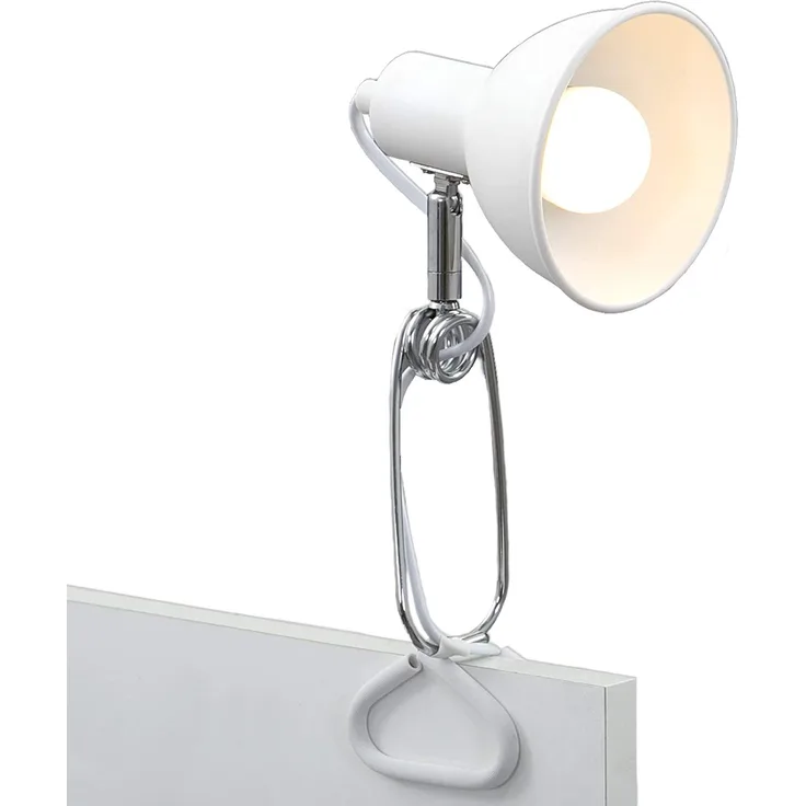 Briloner Klemmleuchte Fix weiß E14, max. 8 W