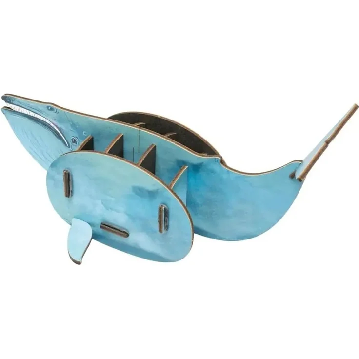 Werkhaus - Stiftebox "Wal" Stiftehalter Stifteköcher Blauwal Wal Fisch WE2072 – Bild 2