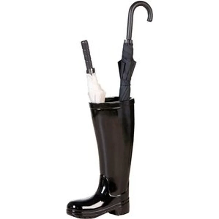 Casablanca by Gilde Schirmständer Schirmständer Gummistiefel Stiefel schwarz H. 45 cm (1 St) – Bild 4