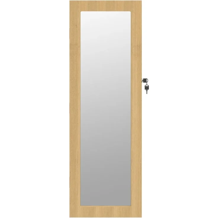 Schmuckschrank, Spiegelschrank mit Spiegel Wandmontage 30x8,5x90 cm – Bild 4