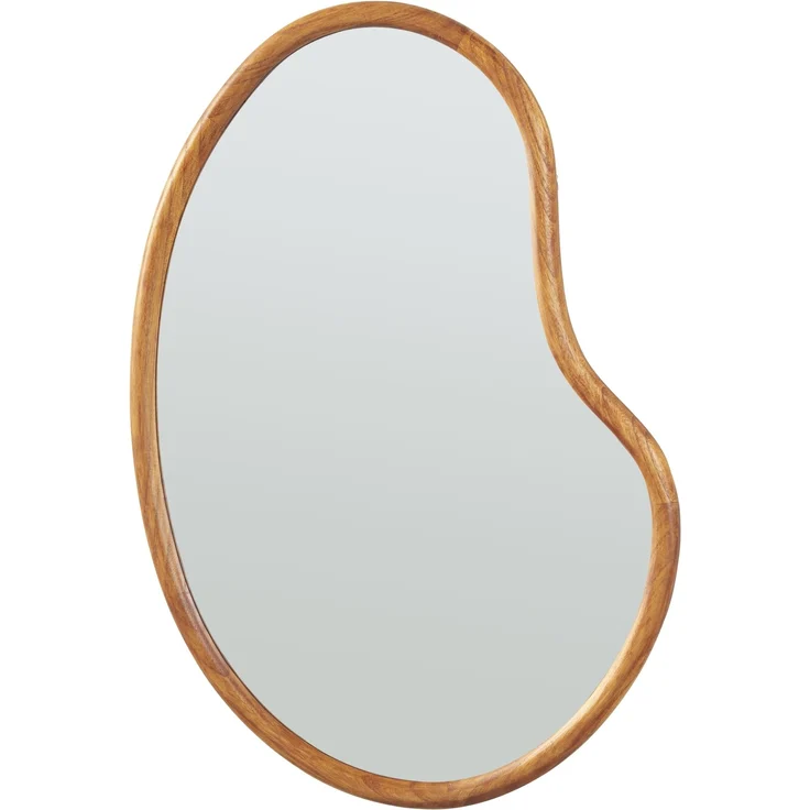 Wandspiegel Jokioinen 75x55 cm Eicheoptik [en. casa] – Bild 2