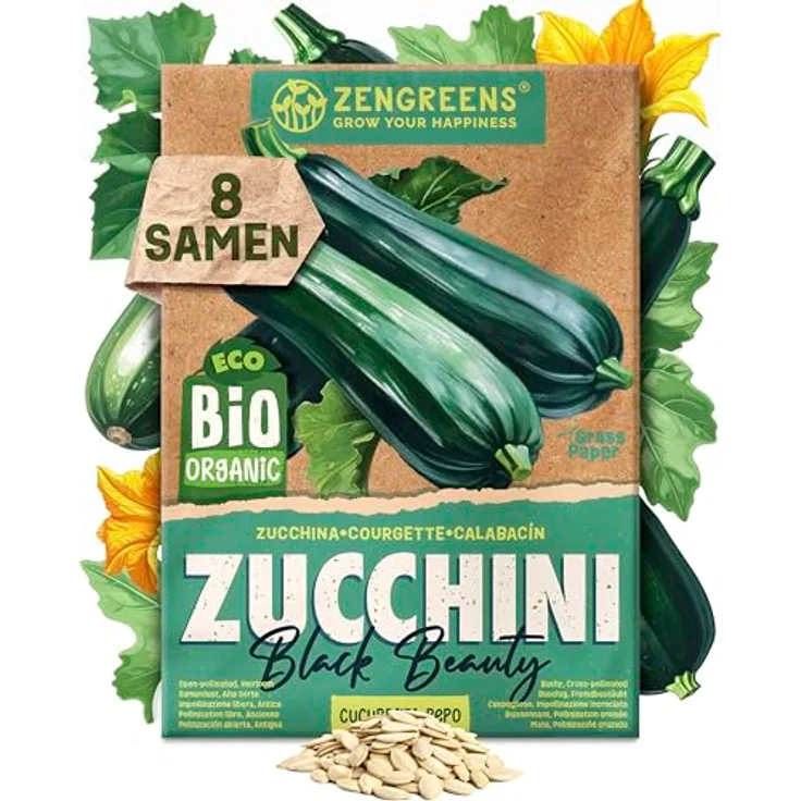 ZenGreens® - Bio Gemüsesamen im 50er Set - 50 Gemüse Samen für den einfachen Anbau im Garten, Balkon oder Hochbeet - Pflanzensamen - Saatgut – Bild 38