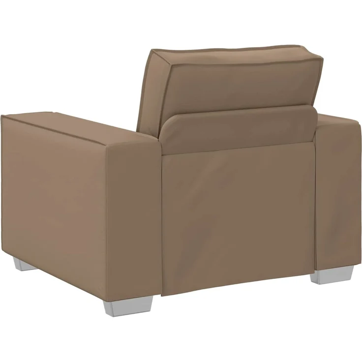 vidaXL Sofa-Sessel Cappuccino 100 cm Kunstleder 4105043 – Bild 5
