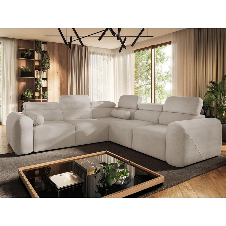 Ecksofa Mrebi III (Farbe: Velo 623, Seite: Rechts) – Bild 2