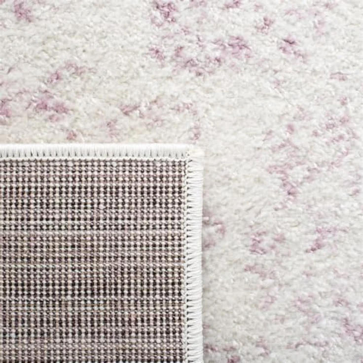 Safavieh Akzent-Teppich 91x152 cm - Adirondack Collection - Transitional Design, Elfenbein & Lavendel, Pflegeleichte Synthetikmischung, Ideal für Wohnzimmer, Schlafzimmer, Büro – Bild 1