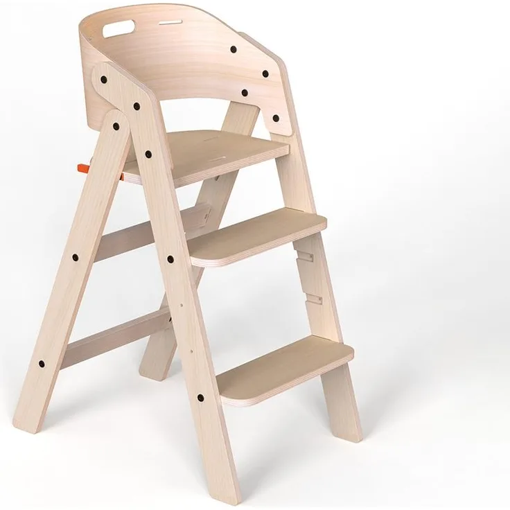 MamaToyz Holz Kinderhochstuhl MyChair | Natur | 60 x 60 x 85 cm