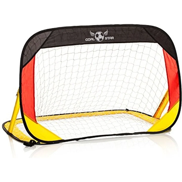 Goods+Gadgets Fußballtor Popup Fußballtor–Automatik Fußballtor für Kinder & Garten 120x80x80 cm (1 St) – Bild 1