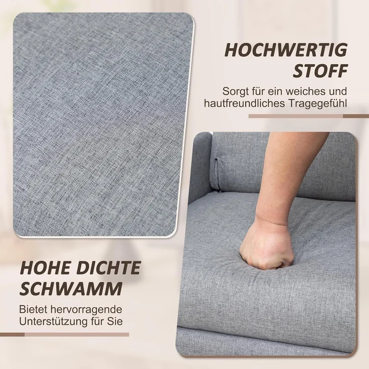 Thanaddo Sessel Relaxsessel,TV-Sessel mit Liegefunktion,Massagesessel, Fußstütze ausziehließer – Bild 6