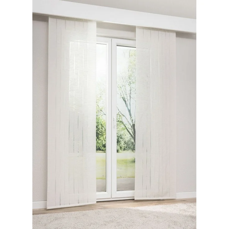 LYSEL® Schiebegardine Sambava, (1 St), halbtransparent, HxB 245x60cm – Bild 3