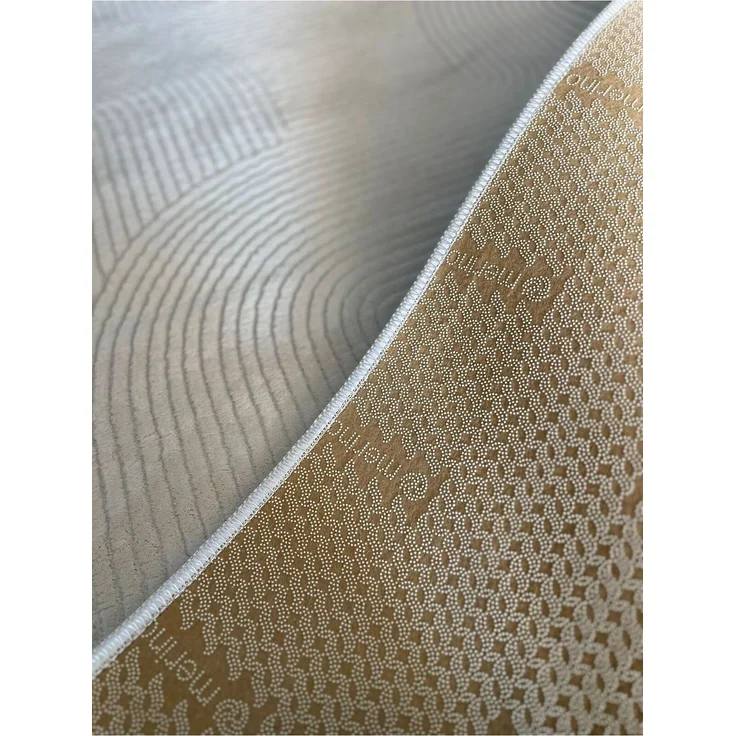 Rutschfester Creme-Läufer 80 x 600 cm Polyester Beige 88686941 [en. casa] – Bild 6