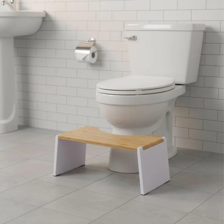 Klappbarer Toilettenhocker aus Bambus 10052380_8248 – Bild 2