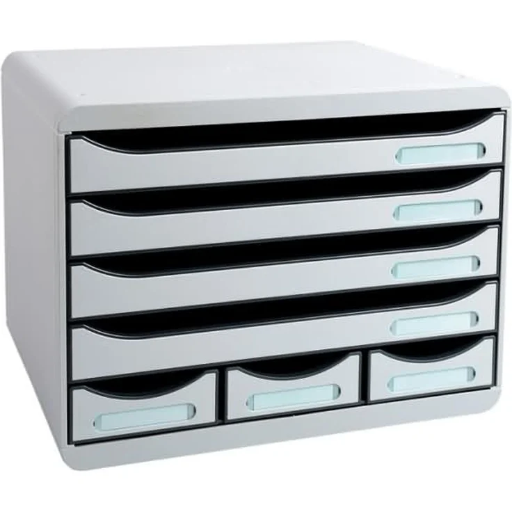 Exacompta Schubladenbox Store-Box Office 7 Schubladen A4 Querformat 27