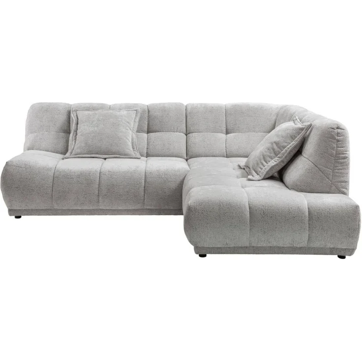 Sofa Italia von Benformato mit Ottomane und Wellenfederung – Bild 4