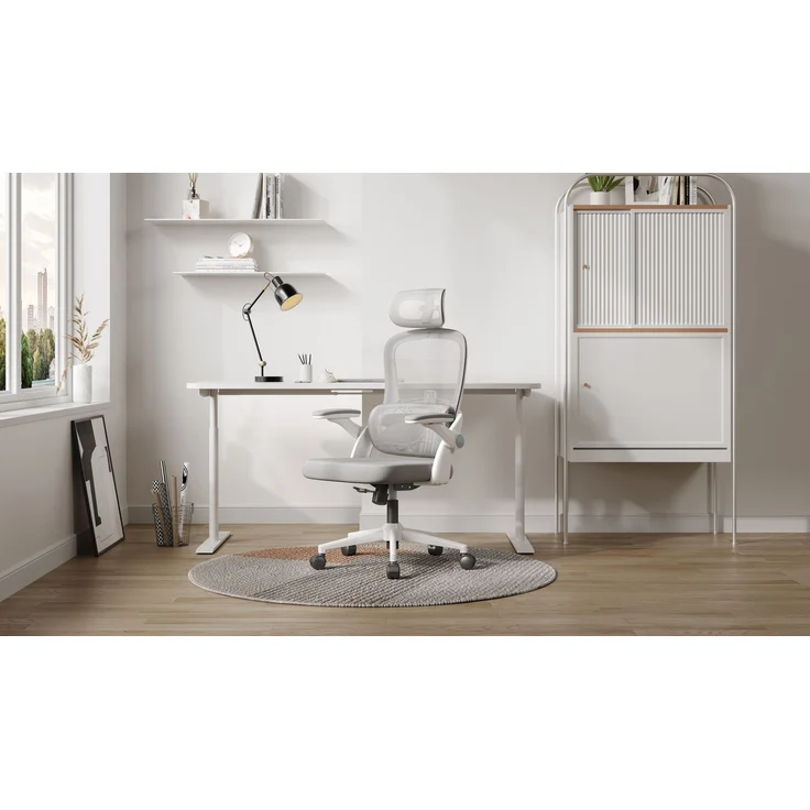 Sihoo Ergonomischer Stuhl 102C, 126 x 75 cm, in Weiß – Bild 3