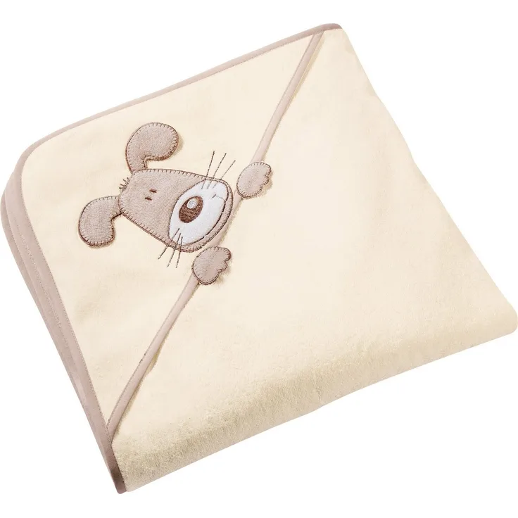 Erwin Müller Kapuzenhandtuch Kapuzenbadetuch, Frottier, Walk-Frottier Uni