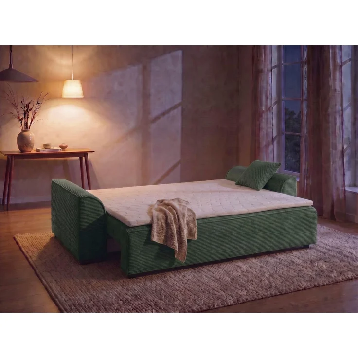 COLLECTION AB Schlafsofa Sara B: 241 cm, Liegefl. 137x195 cm, Bettkasten, optional mit Topper, Schlaffunktion, Couch mit Bonnellfederkern, Gästebettfunktion – Bild 2