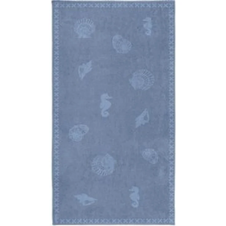 Seahorse Strandtuch Shells, Jacquard-Velours (1-St), mit Meeres Motiven – Bild 6
