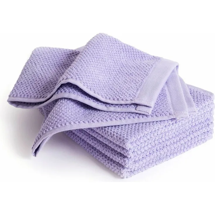 herzbach home Gästehandtücher Spa 30x50cm, (5-St), 525g/m², Premium-Qualität, 100% Baumwolle, einfarbig