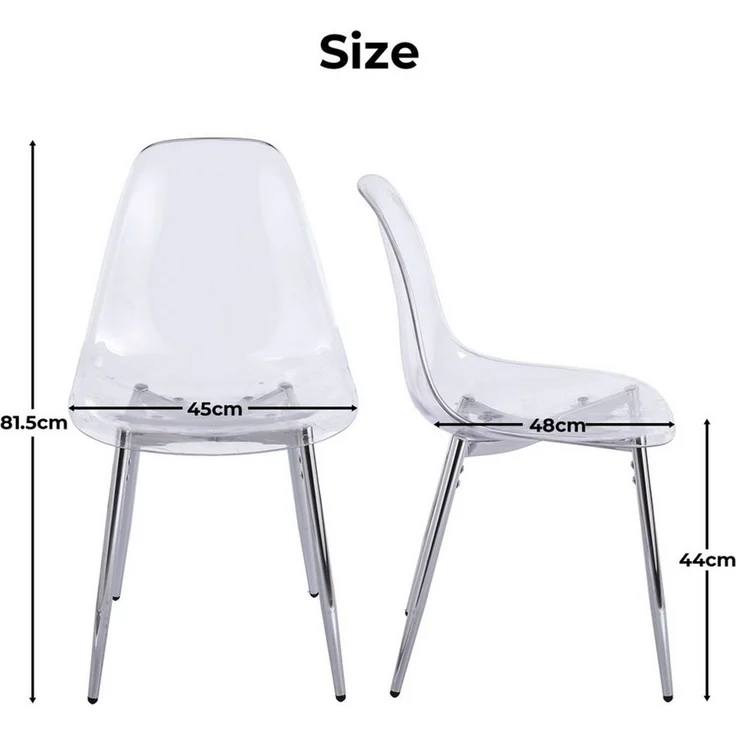 Celya Essgruppe Modernes Design 5-teiliges, (1 Tisch und 4 Stühle, Hochlehnen), Perfekt für Esszimmer, Schminktische oder als Akzent – Bild 3
