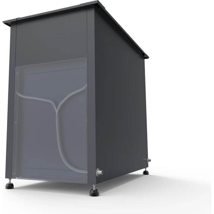 Westmann Plexa | Metall Hochbeet mit Stauraum | – Bild 5