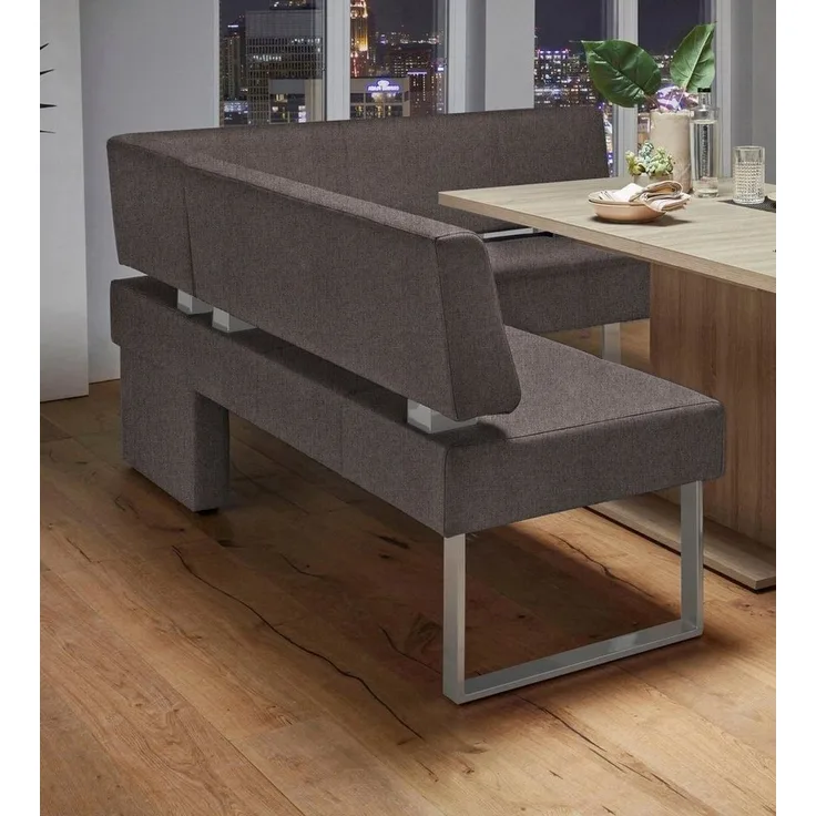 Home affaire Eckbank Rab, in 2 Breiten (180 oder 200 cm), Bezug in verschiedenen Qualitäten