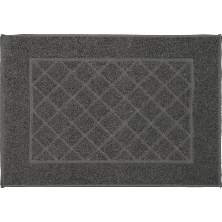 Kleine Wolke Badvorleger Bridge dunkelgrau 50 x 70 cm – Bild 1