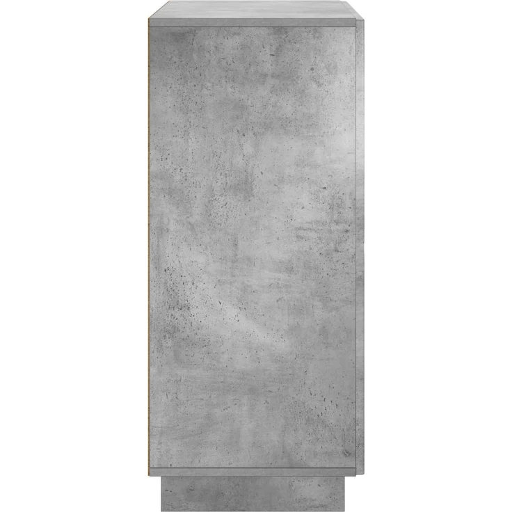 vidaXL Schuhschrank 73 x 38 x 87,5 cm Holzwerkstoff Betongrau 8011651 – Bild 5
