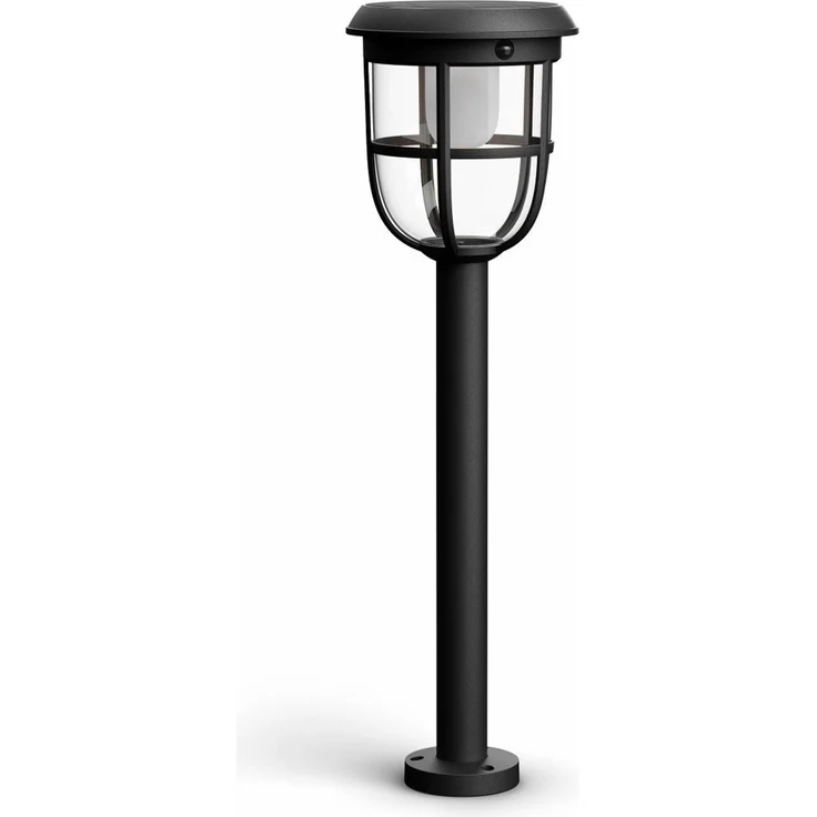 Solar Außenleuchte Radii 63 x 20 x 20 cm schwarz – Bild 1
