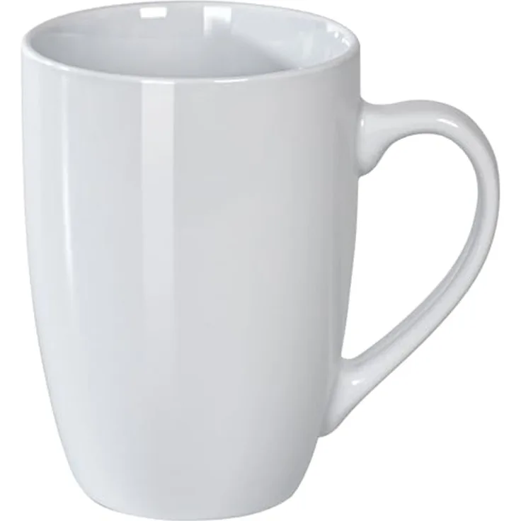 KONZEPT Becher Große Kaffeebecher 500ml (2er-Set) – Becher aus hochwertigem Porzellan, 2-tlg, stilvoll für Kaffee, Tee & Heißgetränke
