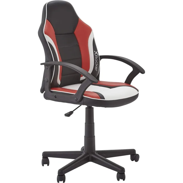 X Rocker Saturn - Gaming-Bürodrehstuhl für Kinder & Teenager - blau/schwarz