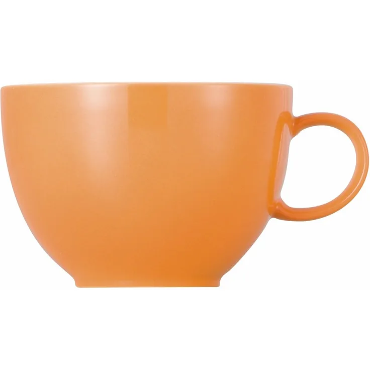 Tee-Obertasse Sunny Day Orange Thomas Porzellan Teetasse - Mikrowelle geeignet, Spülmaschinenfest