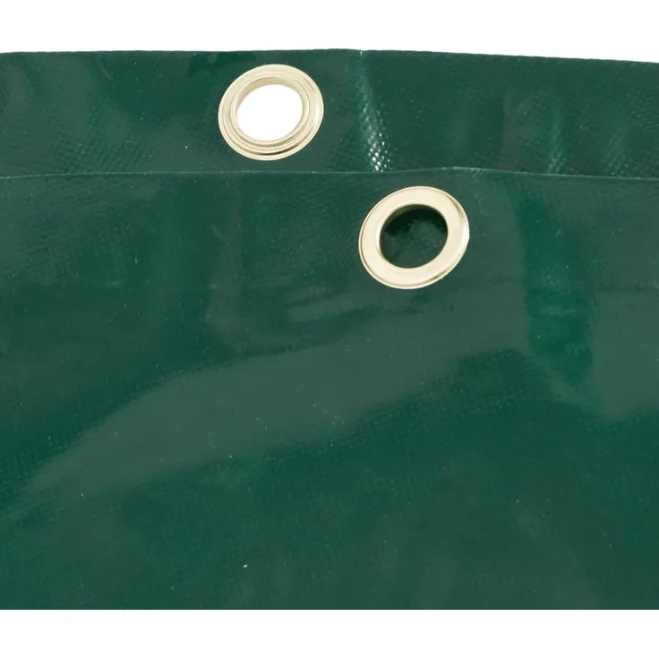 vidaXL Abdeckplane, Canvas mit PVC-Beschichtung grün, 2,5 x 4,5 m, 650 g/m²