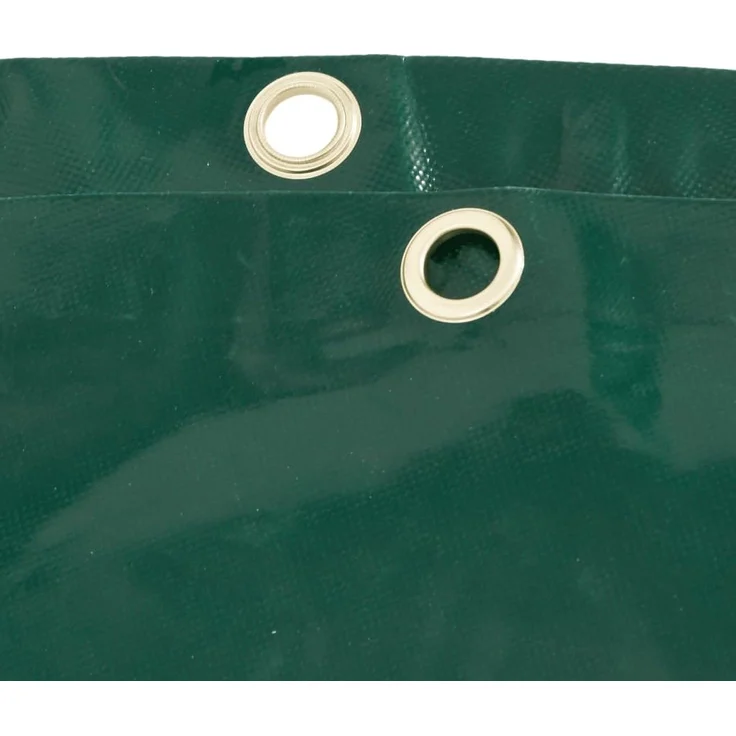 vidaXL Abdeckplane, Canvas mit PVC-Beschichtung grün, 2,5 x 4,5 m, 650 g/m² – Bild 1