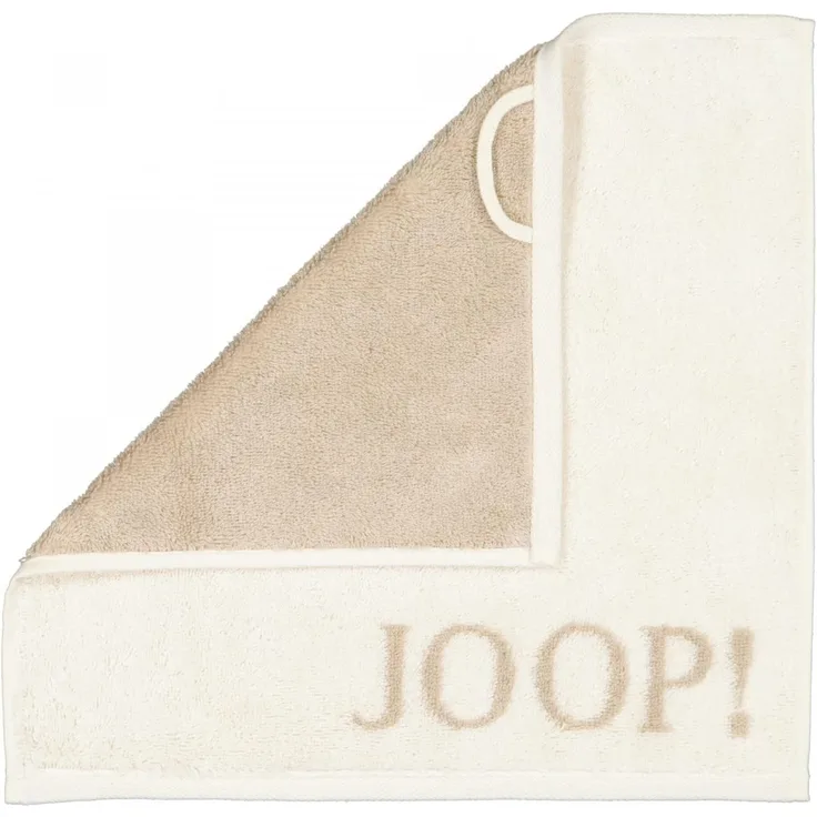 JOOP Frottier Handtücher Classic|Seiflappen 30x30 cm| creme