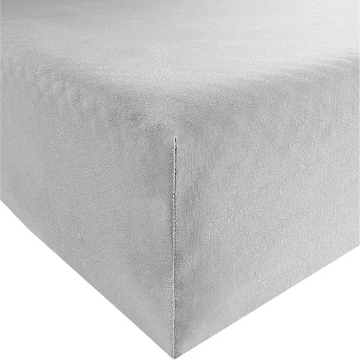 Bassetti Spannbetttuch platin grau 90x200 cm 10754