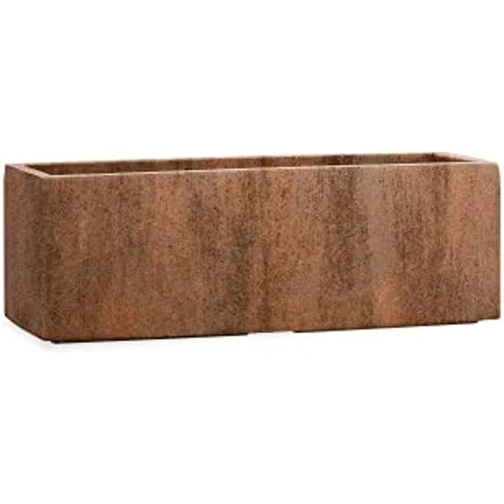 Pflanzwerk® Pflanzkübel TUB Frostbeständiger Fensterbank Premium Blumenkübel mit Lotus-Effekt, Fiberglas - Handgefertigt - Rechteckig – Frostbeständig – Bild 5