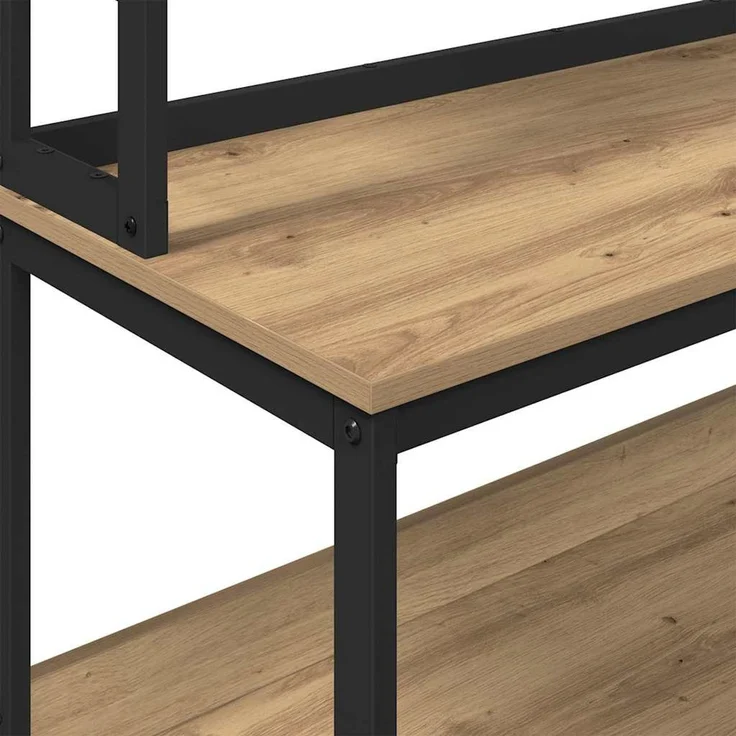 vidaXL Küchenregal Artisan-Eiche 80 x 40 x 168 cm Holzwerkstoff 883891 – Bild 8