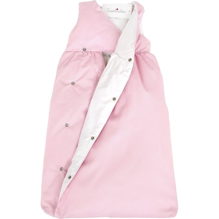 Tavolinchen Babyschlafsack Daunenschlafsack "VichyKaro" Kinderschlafsack - rose - 70cm – Bild 2