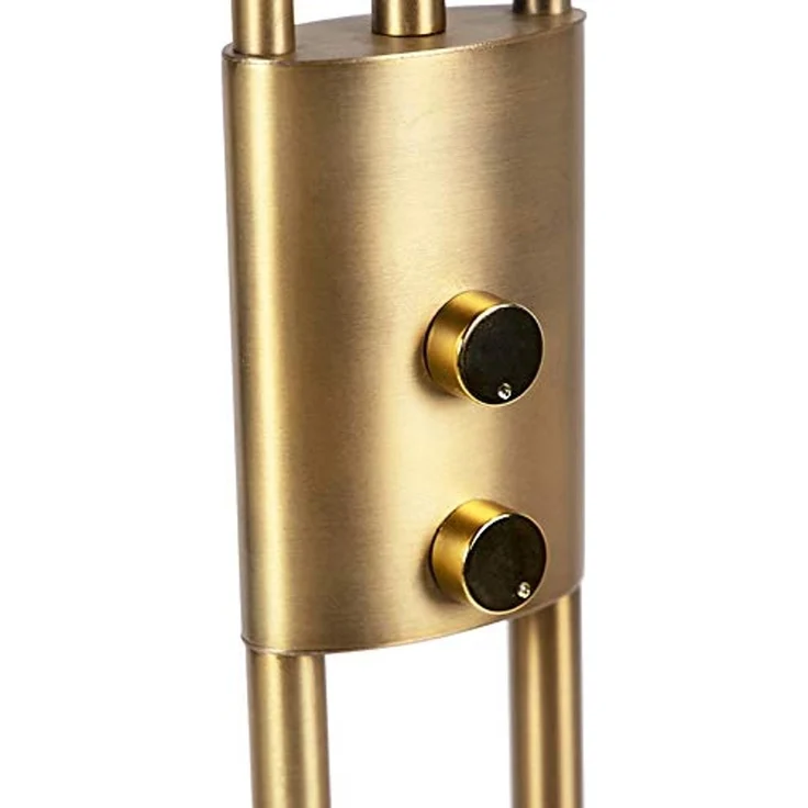 Qazqa Stehlampe Lexus, LED fest integriert, (nicht austauschbare) LED, Bronze, Modern, Stahl, 1-flammig – Bild 5