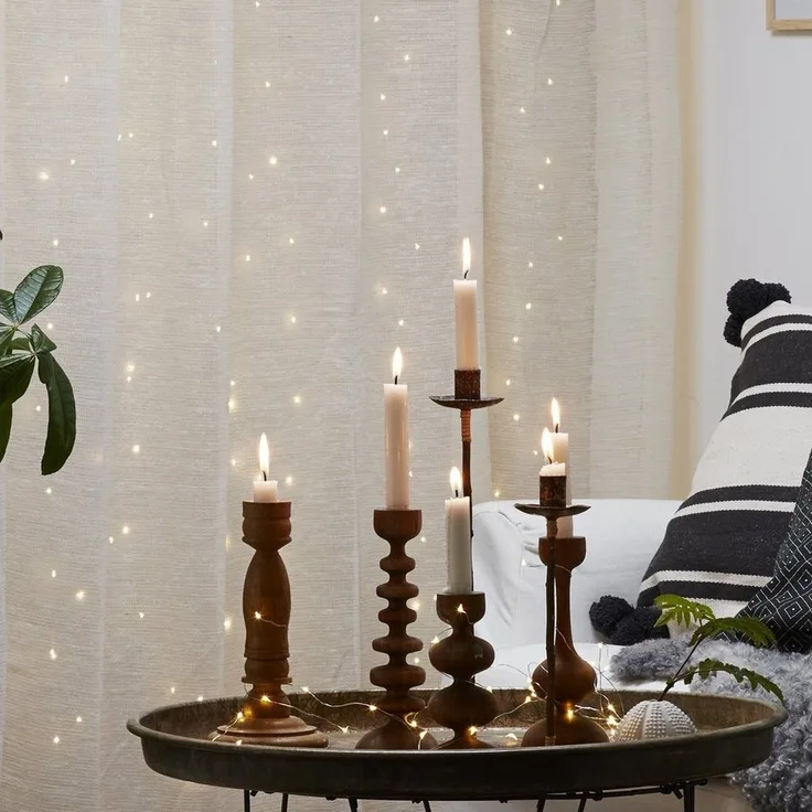LED-Drahtvorhang "Dew Drops", 100 warmwhite LED