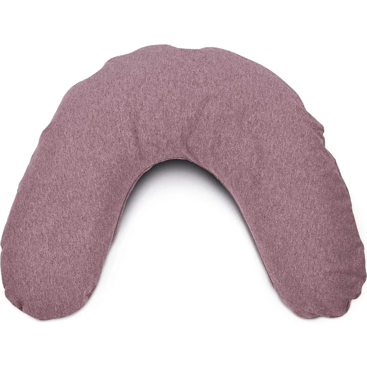 Theraline Bezug für Nackenkissen mittel Melange rosenholz Bamboo
