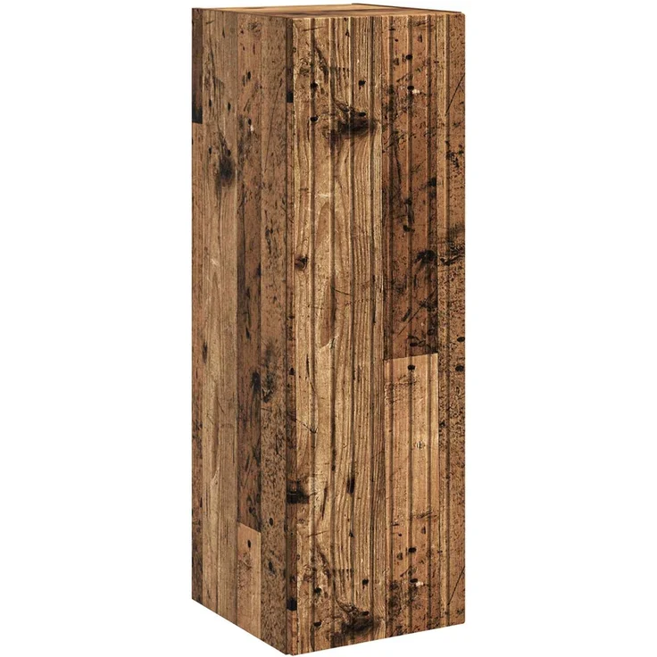 vidaXL Badezimmerschrank-Set 3 stk. Altholz 33 x 34,5 x 160 cm 3406091 – Bild 4