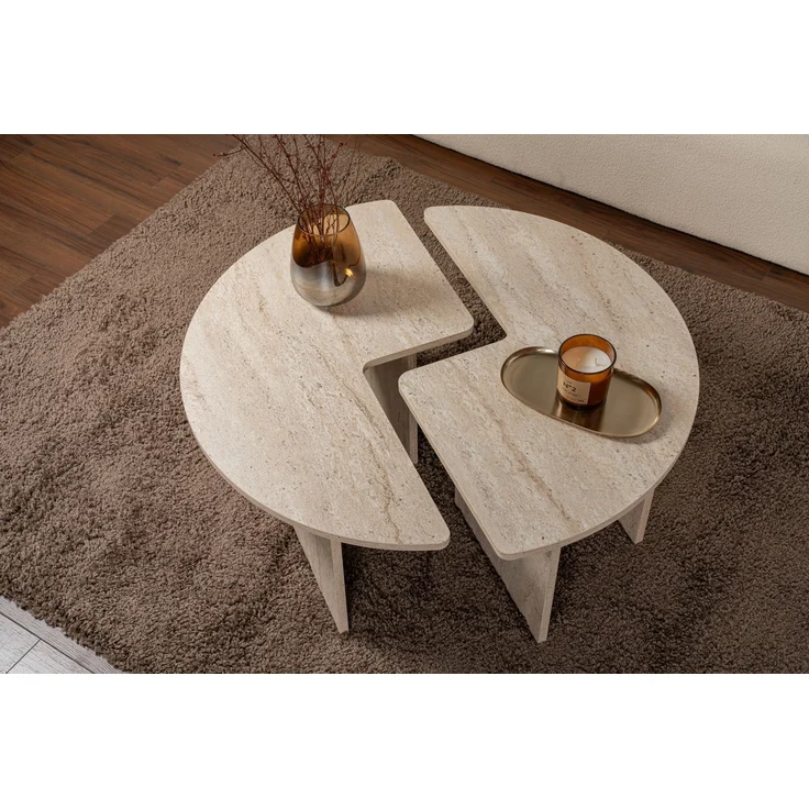 Skye Decor Couchtisch 100% MELAMINE COATED PARTICLE BOARD, 90 cm x 41 cm x 18 mm 241NRD14 – Bild 3