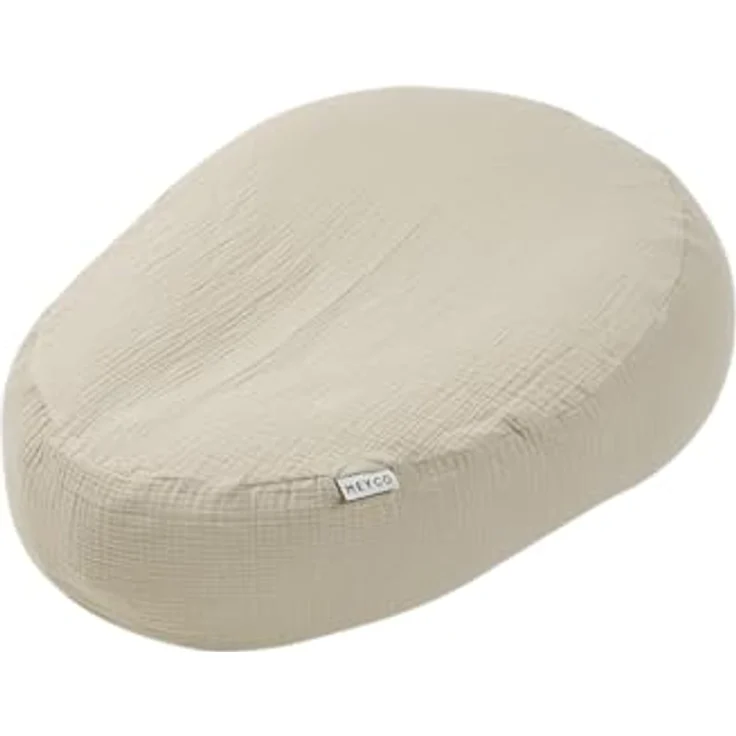 Meyco Baby Stillkissenbezug Sand, (1 Stück), One size – Bild 1