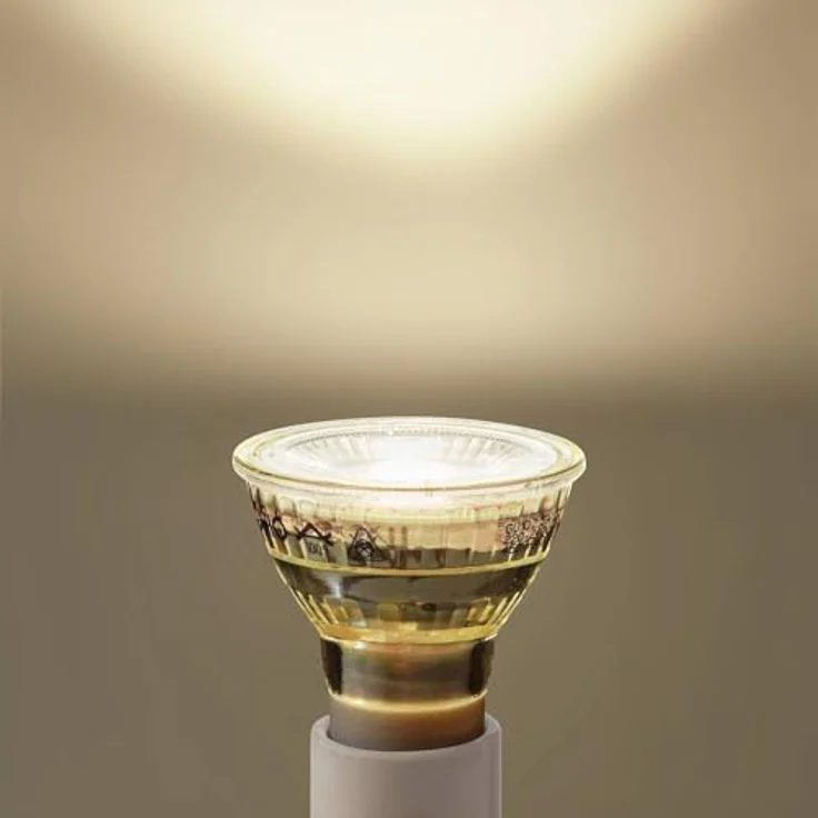 Arcchio LED GU10 Lampe PAR16, Transparent, energieeffizientes Leuchtmittel für Wohnzimmer, Küche und Büro – Bild 2