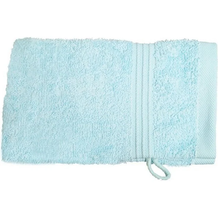 Julie Julsen Handtücher 1-Handtücher-Babyblau-Waschhandschuh 15 x 21 cm, Baumwolle (1-St) – Bild 1