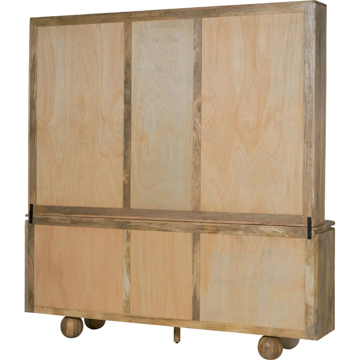 Buffet Mango 204 x 50 x 210 natur lackiert / Marmor weiß FLORENZ #125 – Bild 10
