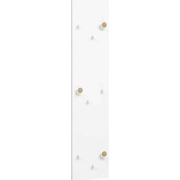 Schildmeyer Flurmöbel-Set Bjarne 702063, 2X Schuhschrank, 2X Hakenpaneel, mattweiß – Bild 5