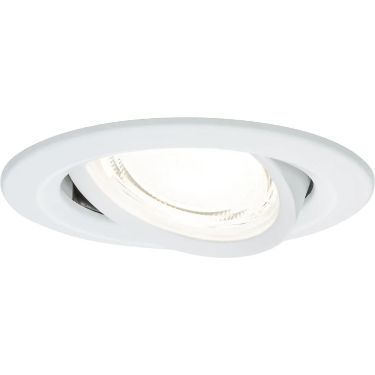LED Einbauleuchte Nova Coin 3er-Set rund 84mm 50° 3x2,8W 3x505lm 230V 4000K Weiß matt – Bild 9